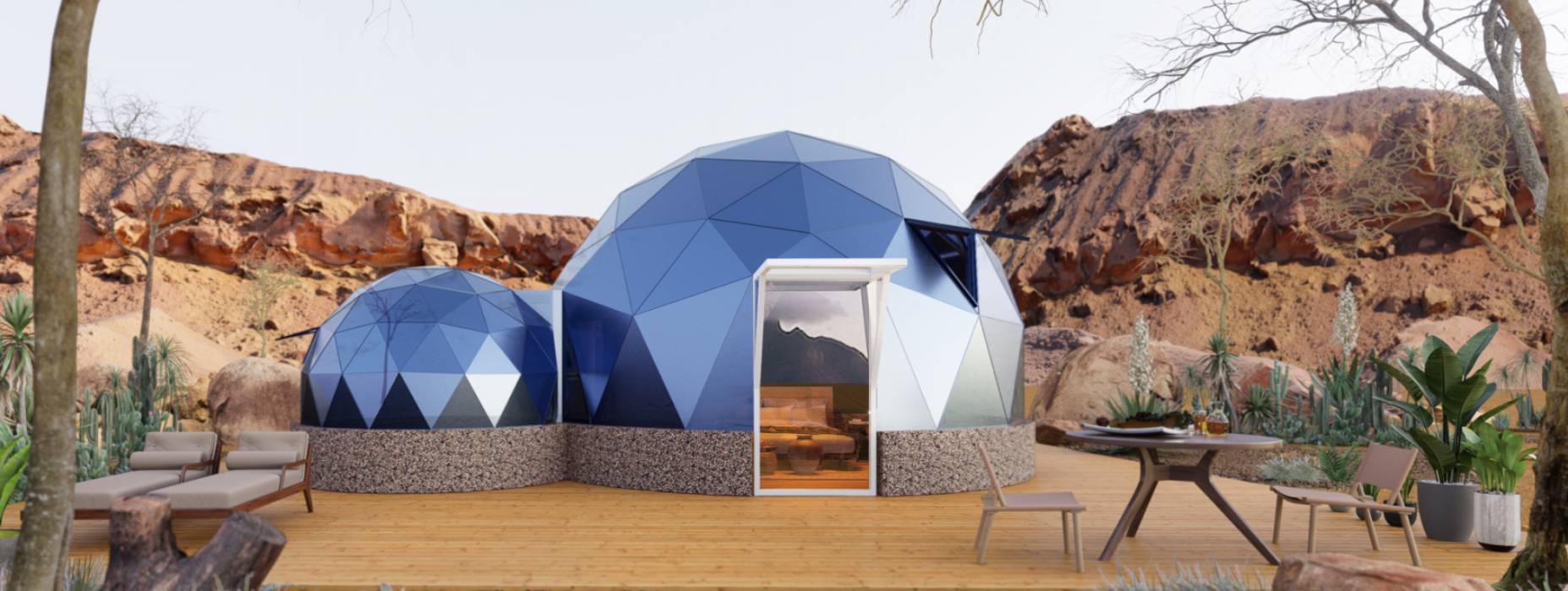 爱民区球形智能光伏玻璃星空房